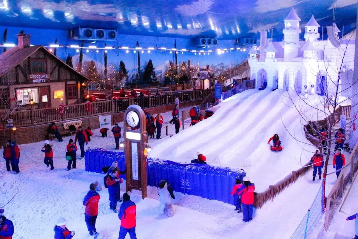 Foto real de Snowland