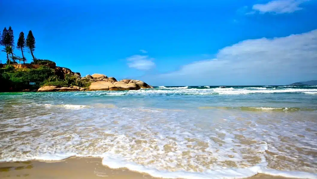 Foto real de Praia da Joaquina