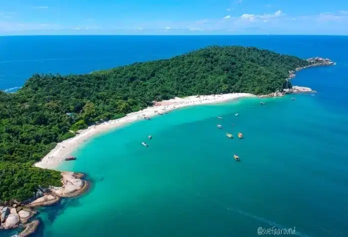 Foto real de Praia do Campeche