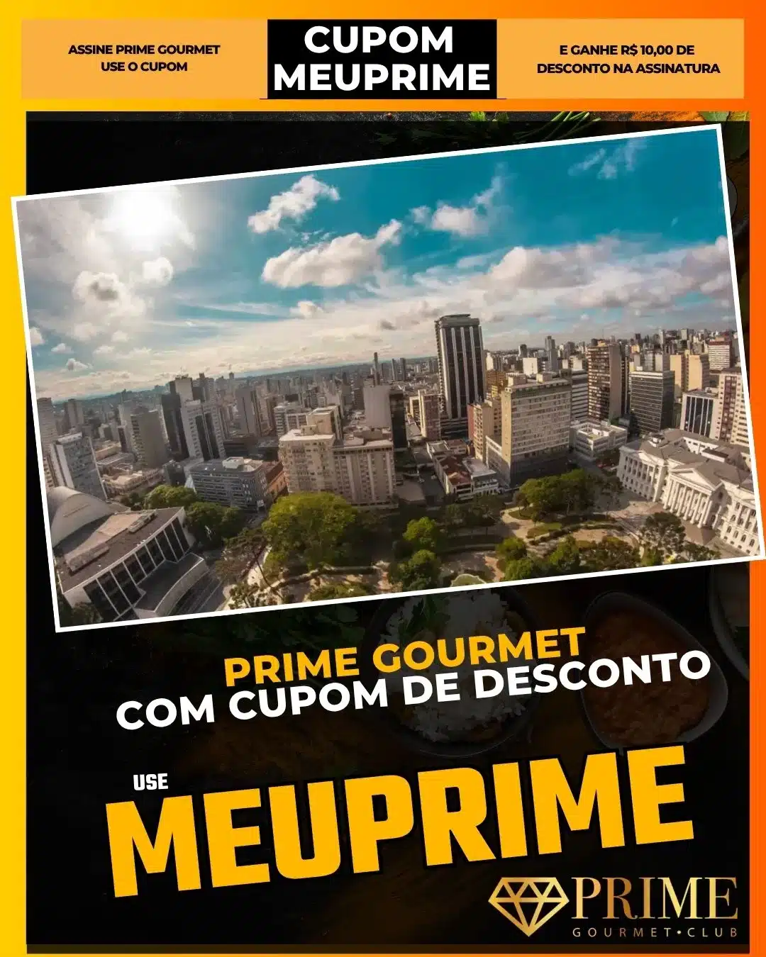 assinatura Prime Gourmet cidades