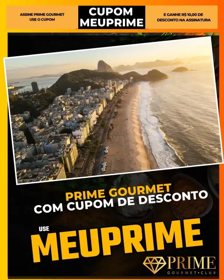 validade assinatura Prime Gourmet