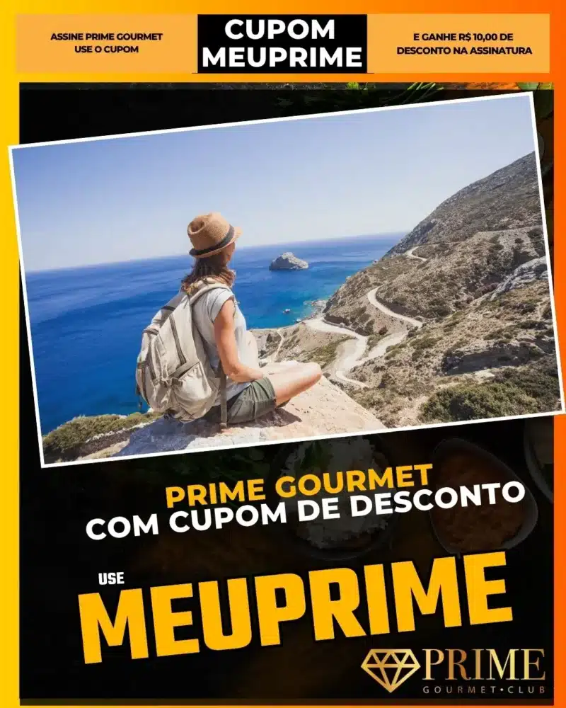 Prime Gourmet viajando sozinho