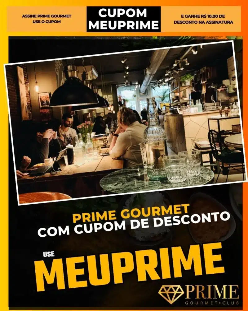 vantagens exclusivas Prime Gourmet