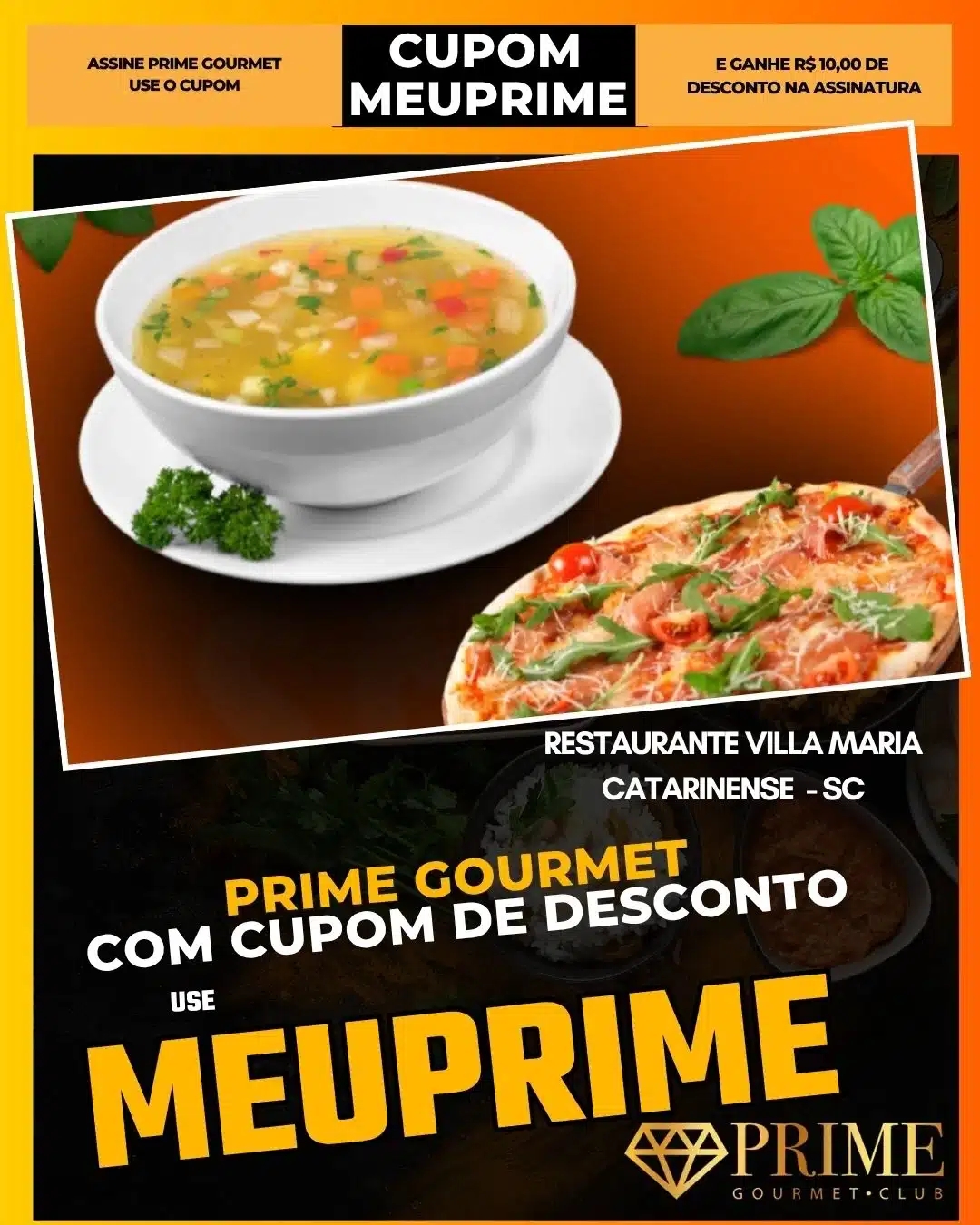 prime gourmet cupom meuprime serra catarinense restaurante villa maria