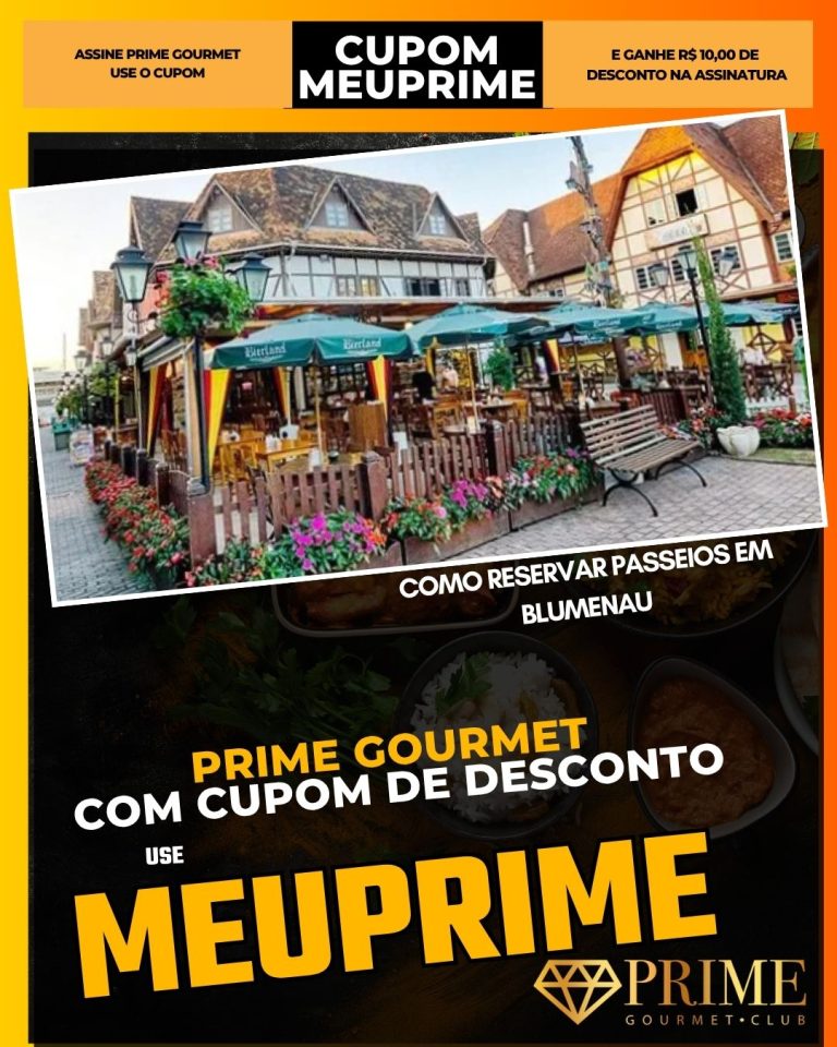 reservar passeios Blumenau