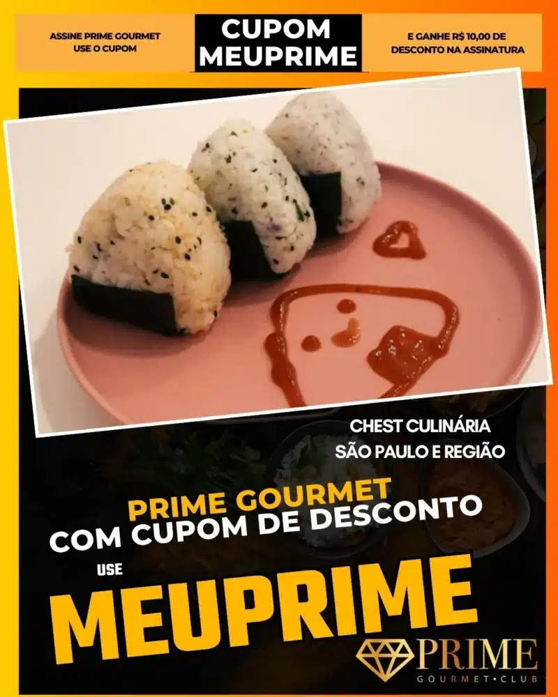 prime gourmet cupom meuprime são paulo chest culinária
