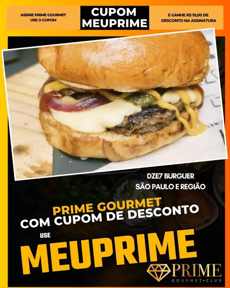 Prime Gourmet DZE7 BURGUER
