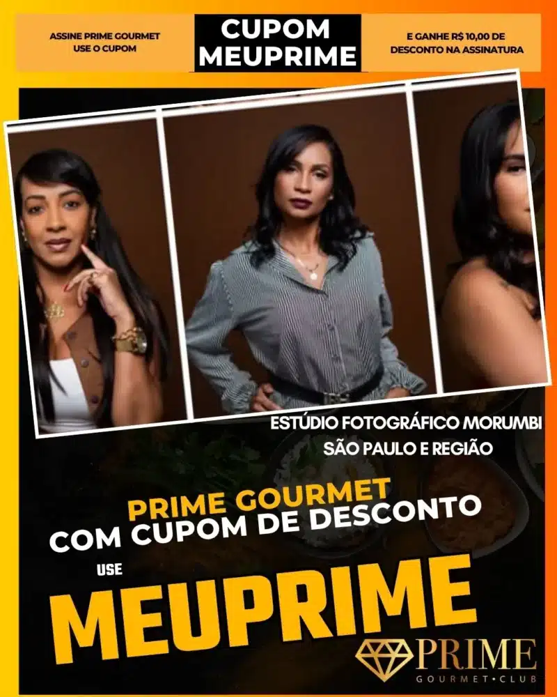 prime gourmet cupom meuprime são paulo estúdio fotográfico morumbi