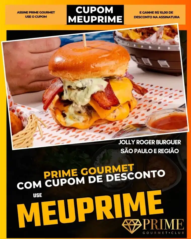 Prime Gourmet Jolly Roger Burguer