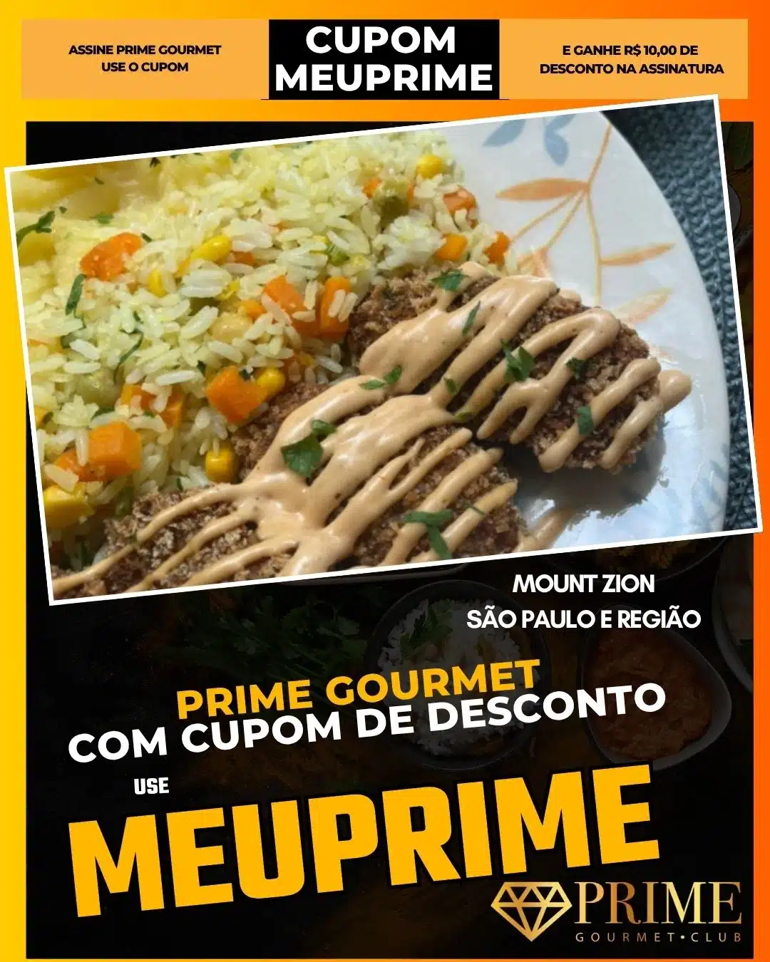 prime gourmet cupom meuprime são paulo mount zion