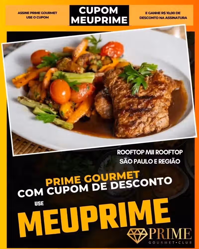 prime gourmet cupom meuprime são paulo rooftop mii rooftop