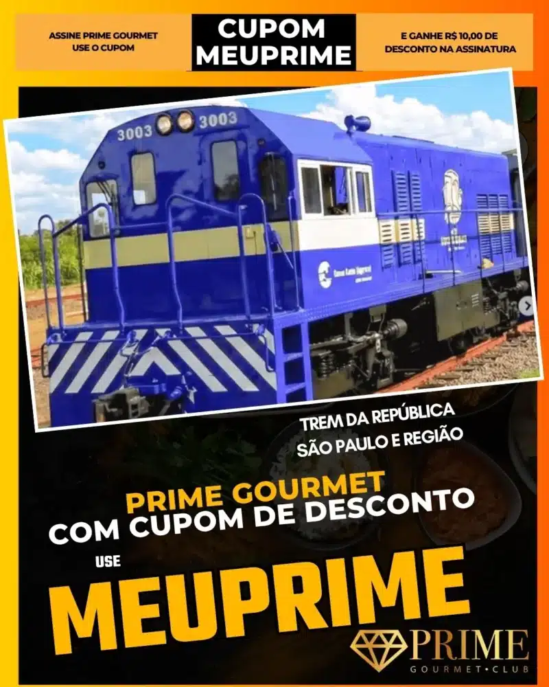 Locomotiva azul do Trem da República