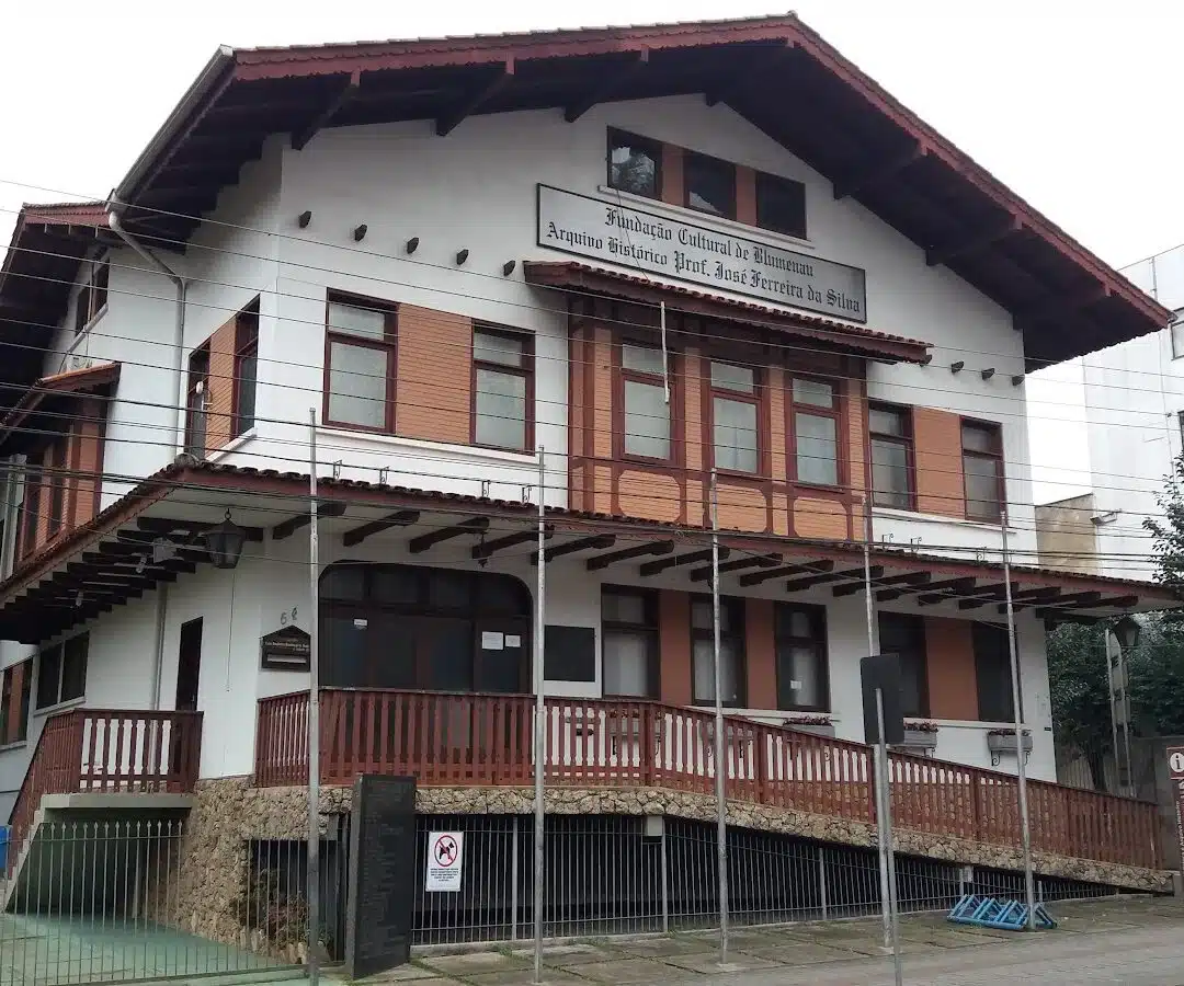 Foto real de Arquivo Histórico de Blumenau