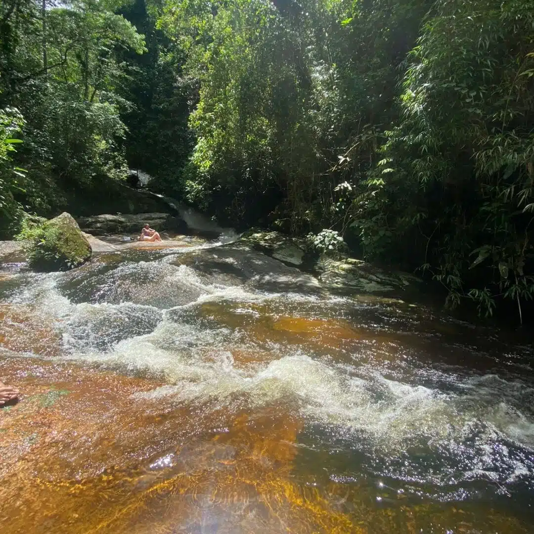 Foto real de Cachoeira do Santo