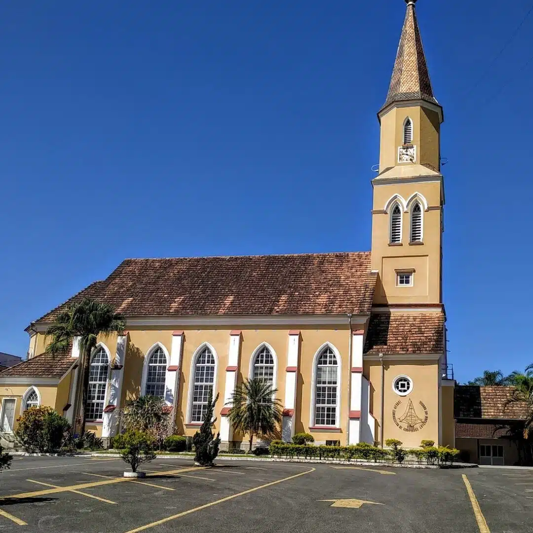 Foto real de Igreja Evangélica Luterana de Pomerode
