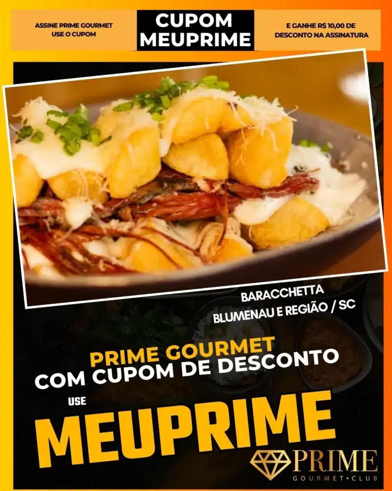 Nhoque com carne desfiada e queijo gratinado