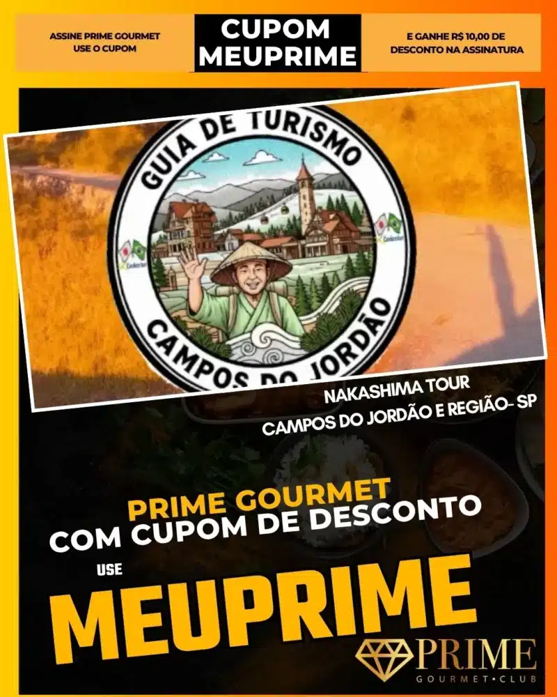 Cupom Prime Gourmet Campos do Jordão