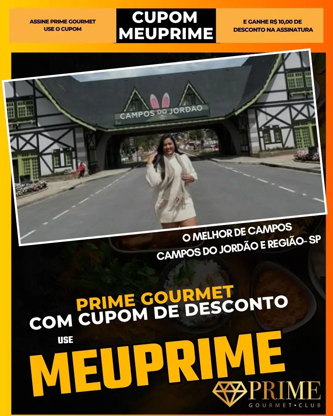 Promoção Prime Gourmet em Campos do Jordão