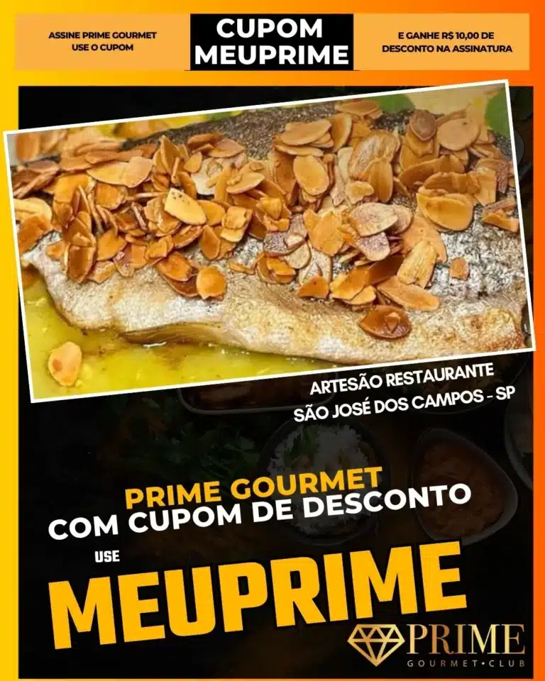 Cupom de Desconto Prime Gourmet