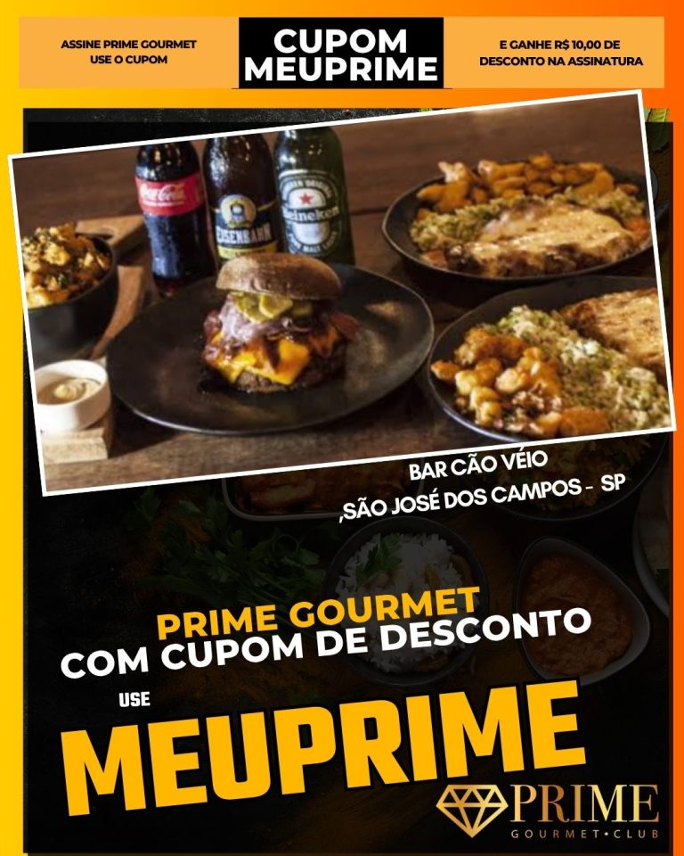 Cupom de Desconto Prime Gourmet