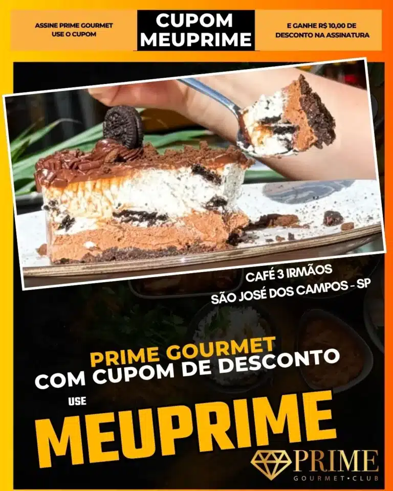 Cupom de Desconto Prime Gourmet