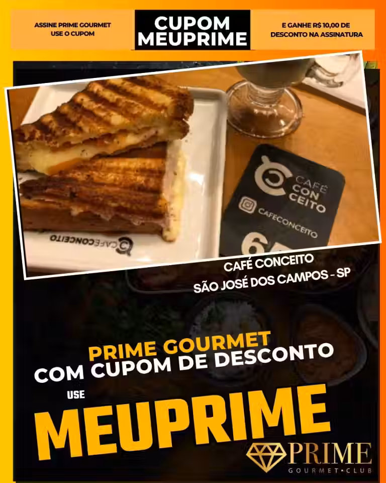 Cupom de Desconto Prime Gourmet