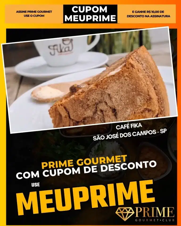 Cupom de Desconto Prime Gourmet