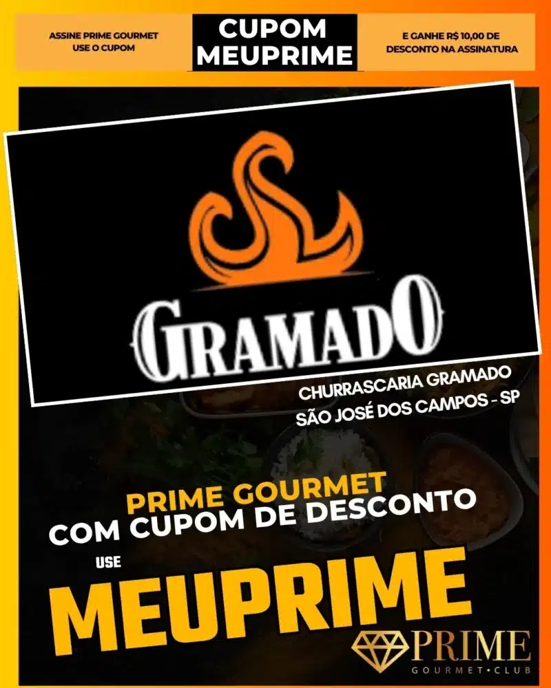 Promoção Prime Gourmet na Churrascaria Gramado