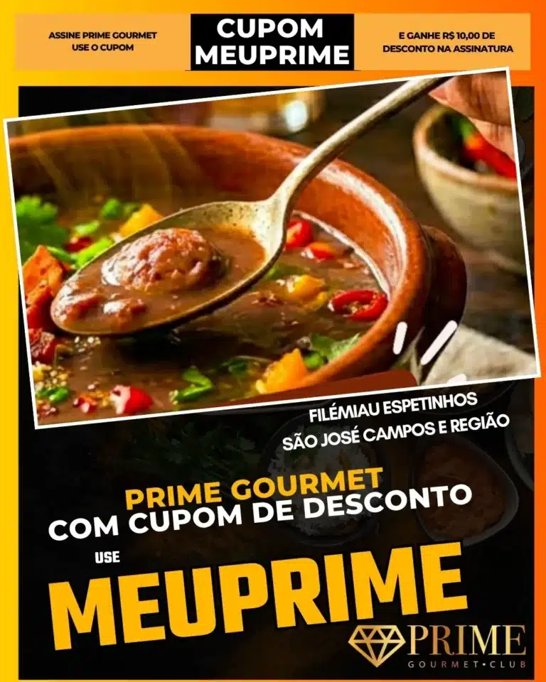 Cupom de Desconto Prime Gourmet