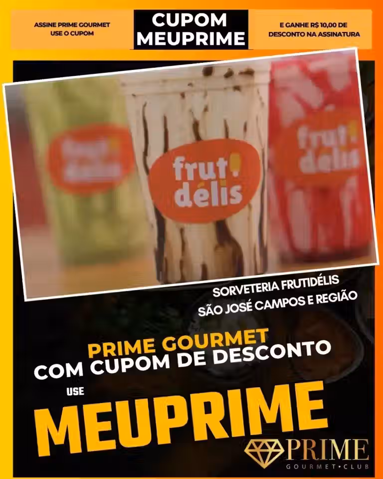 Cupom de Desconto Prime Gourmet