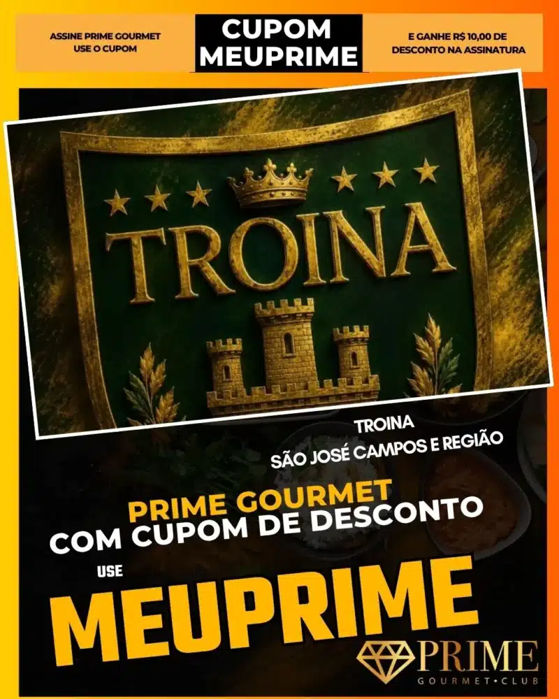 Cupom MEUPRIME Prime Gourmet Troina desconto