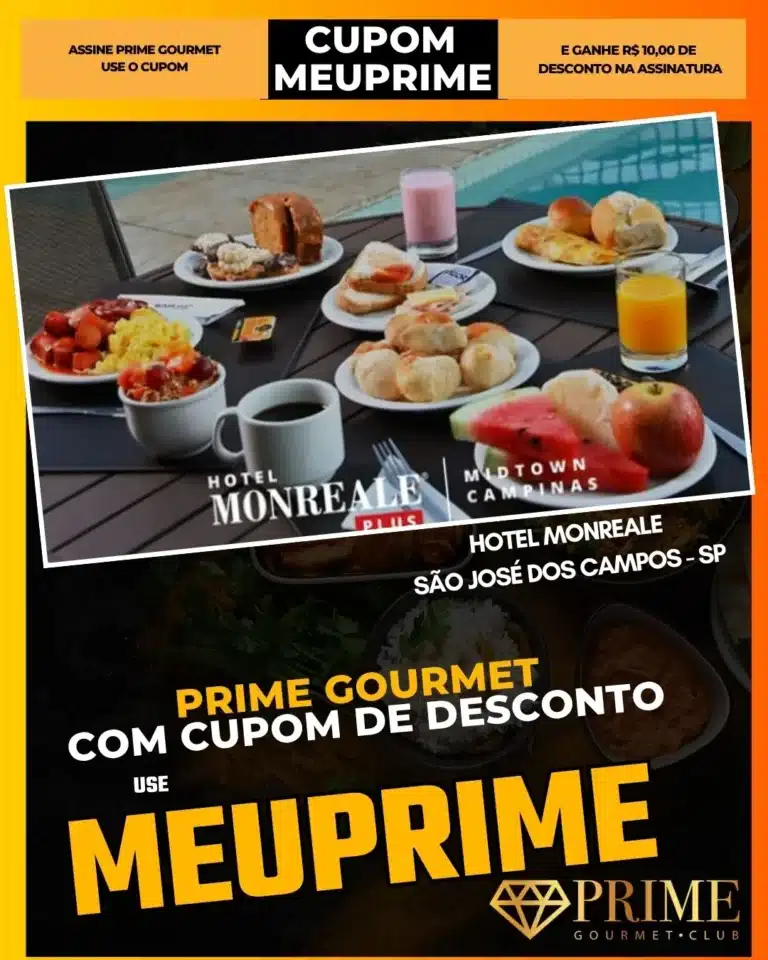 Cupom de Desconto Prime Gourmet