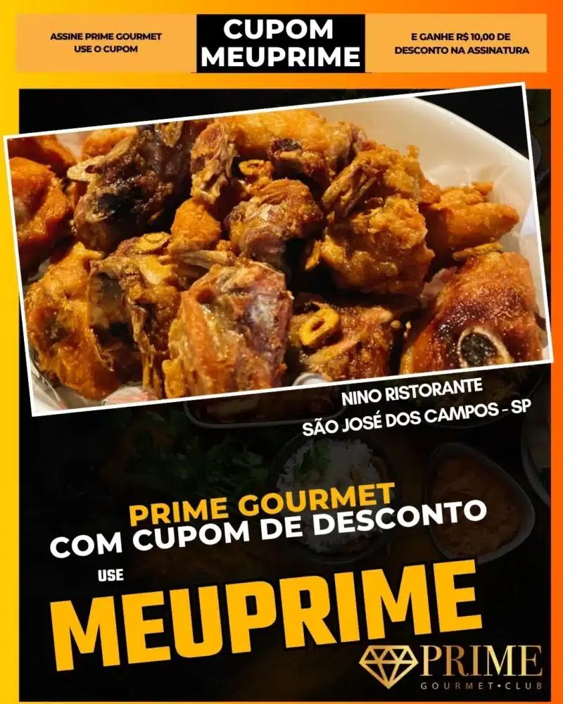 Frango frito do Nino Ristorante com cupom