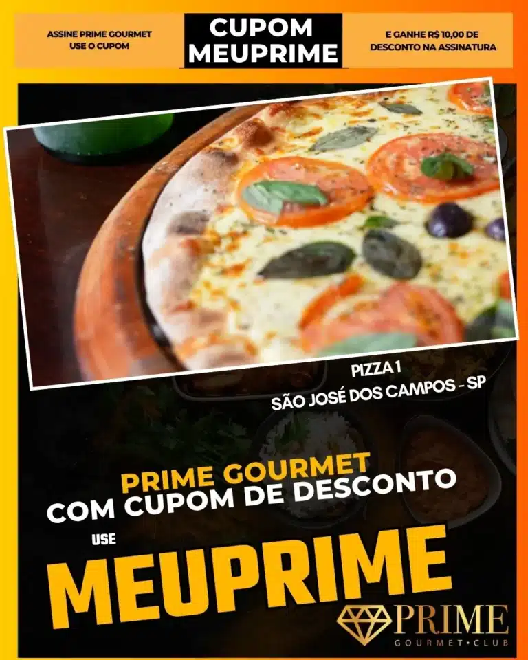 Cupom de Desconto Prime Gourmet