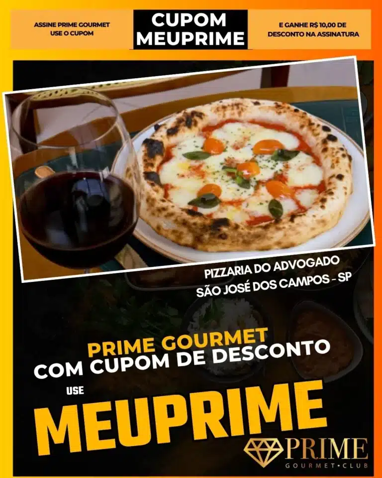 Cupom de Desconto Prime Gourmet