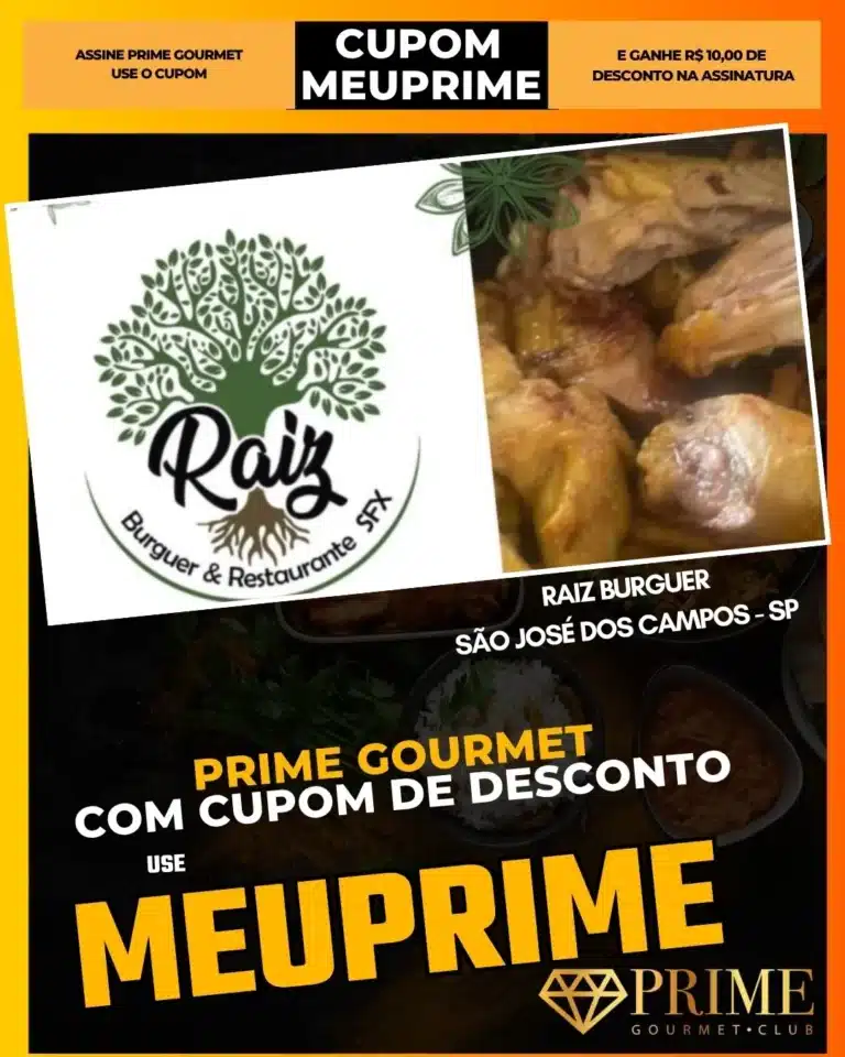 Cupom de Desconto Prime Gourmet