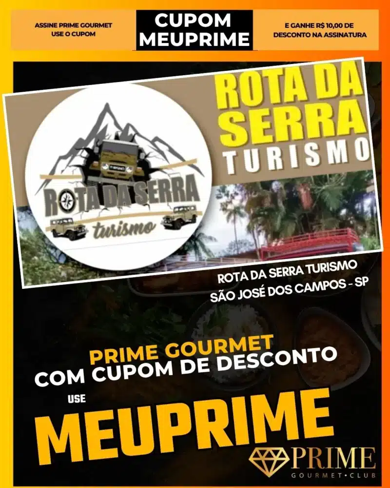 Cupom MeuPrime Rota da Serra Turismo