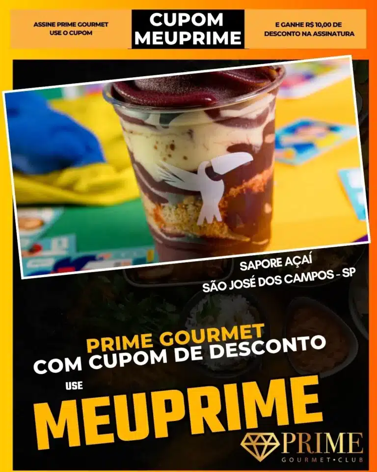 Cupom de Desconto Prime Gourmet