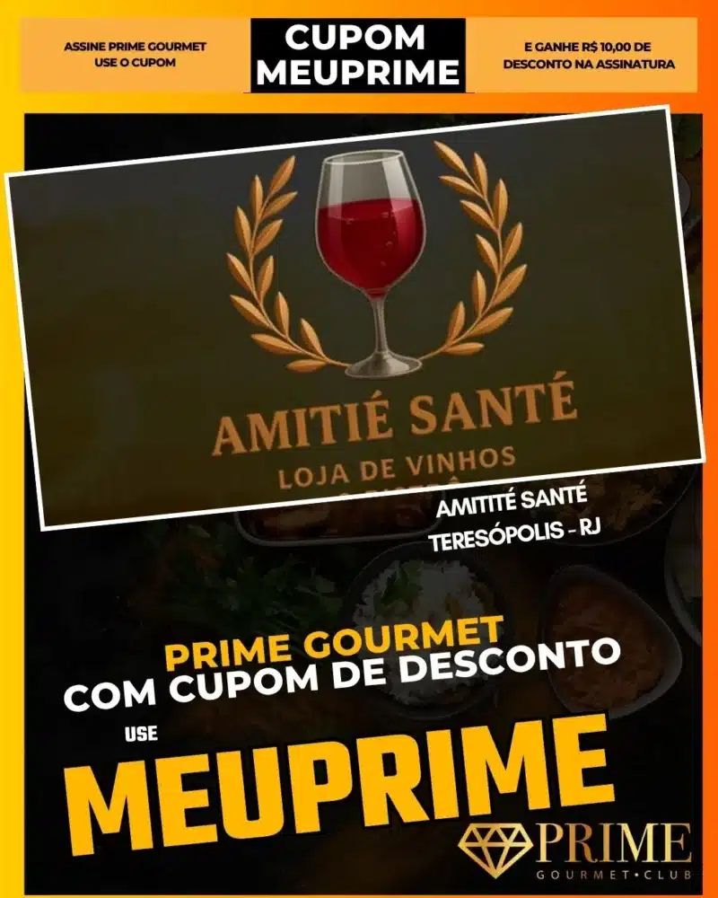 Promoção Prime Gourmet na loja Amitié Santé