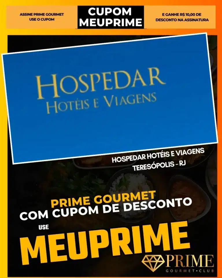 Cupom Prime Gourmet Teresópolis