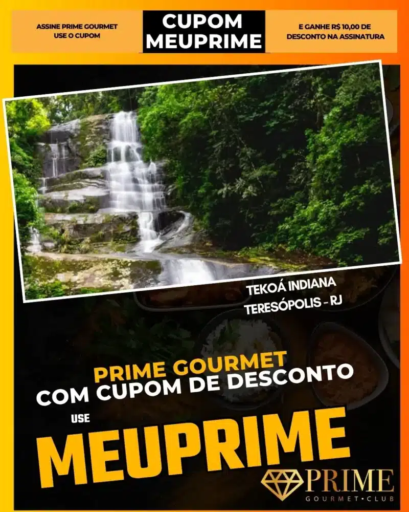 Cachoeira Tekoá Indiana em Teresópolis RJ