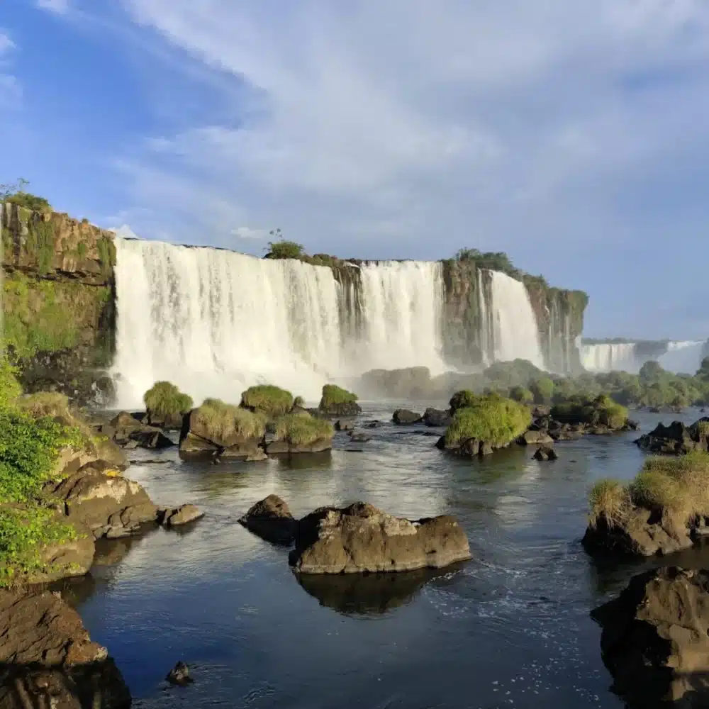 Foto real de Cataratas do iguaçu