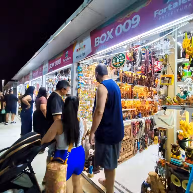 Foto real de Feirinha da Beira Mar Fortaleza