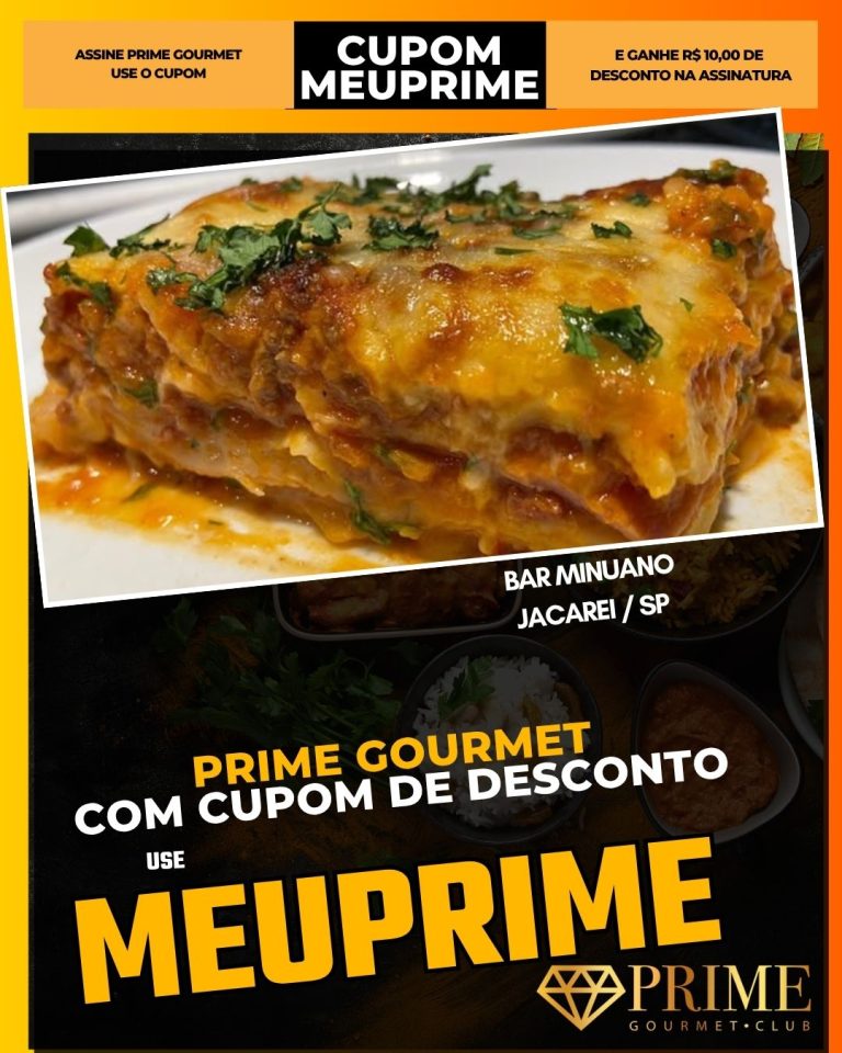 Cupom de Desconto Prime Gourmet