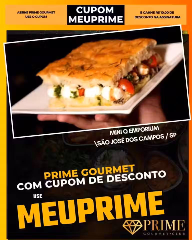 Cupom de Desconto Prime Gourmet