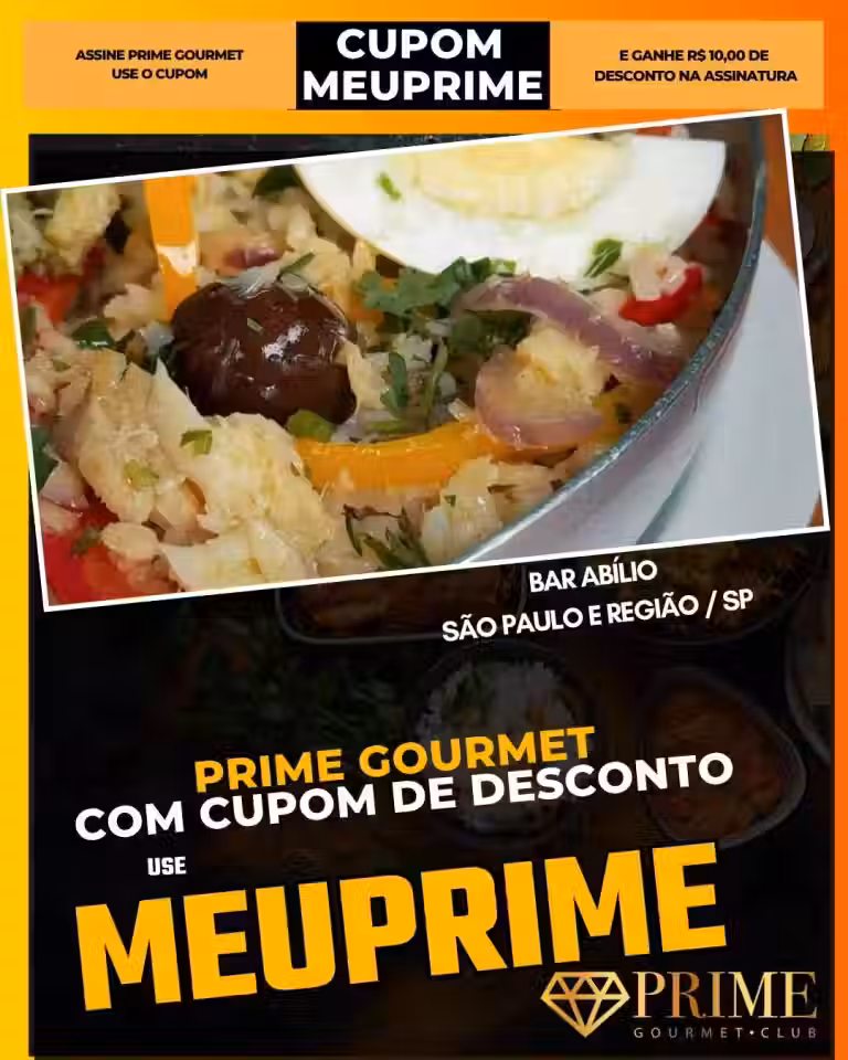 Cupom de Desconto Prime Gourmet