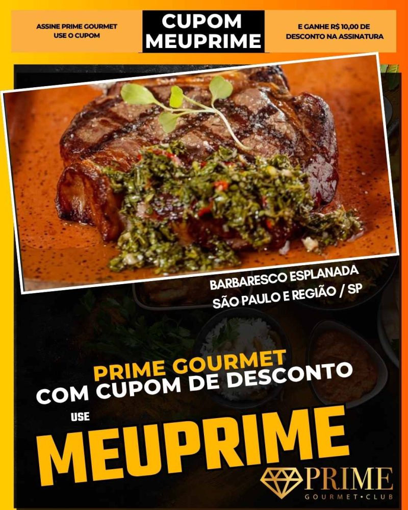 prime gourmet cupom meuprime sao paulo e regiao barbaresco esplanada