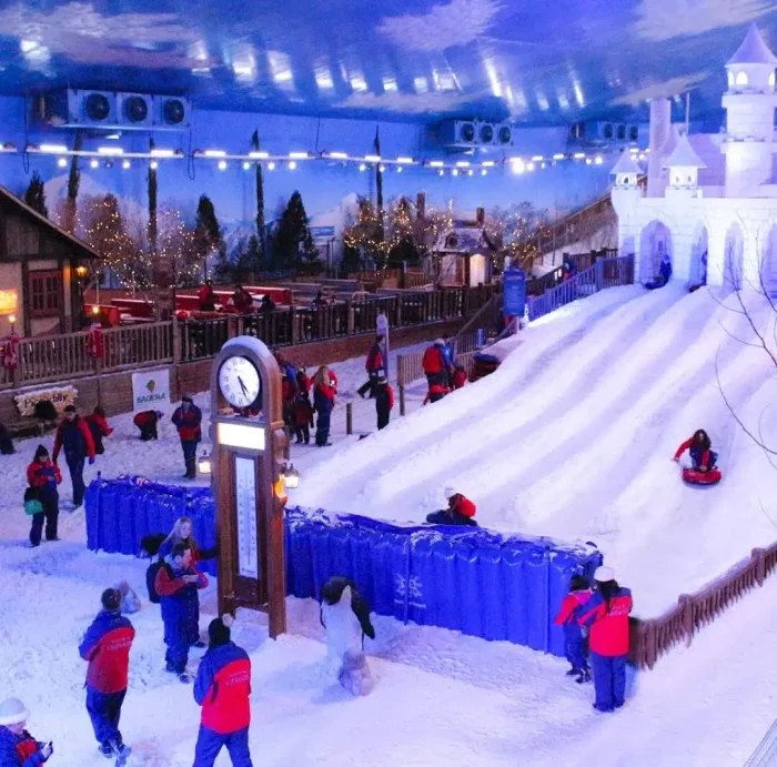 Foto real de Snowland
