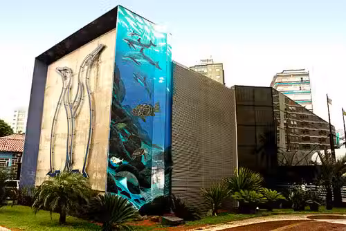Foto real de Aquário Municipal de Santos santos