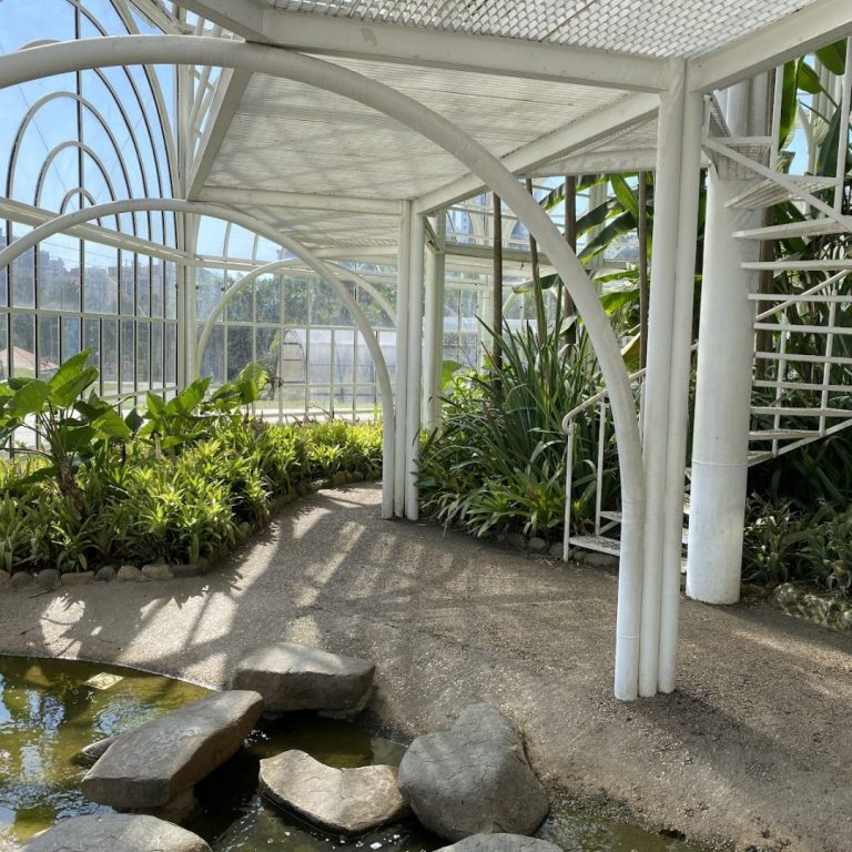 Foto real de Estufa do Jardim Botânico de Curitiba
